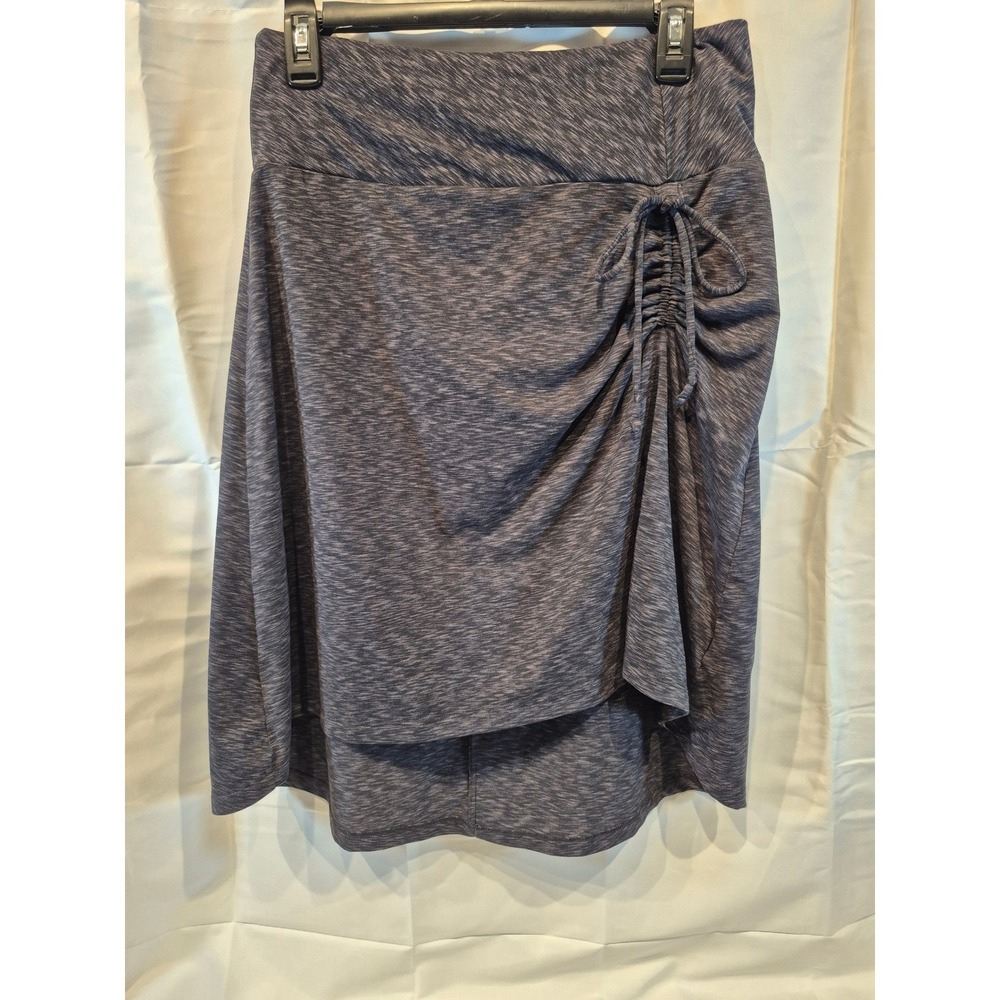 The North Face Womens Athletic Skirt M  Drawstring Waist Heather Grey Activewear